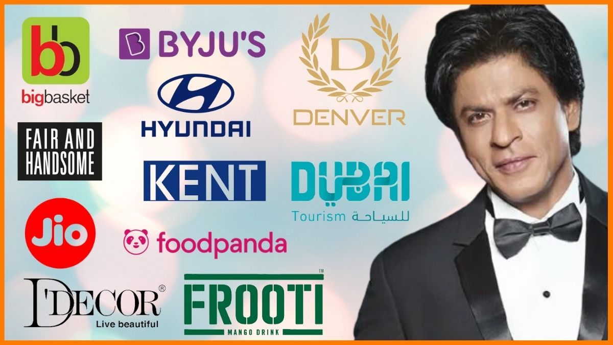 Shahrukh Khan is the 'brand ambassador' of 40 brands, earns in crores: