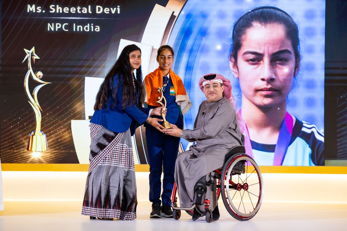 Sheetal Devi's inspirational message