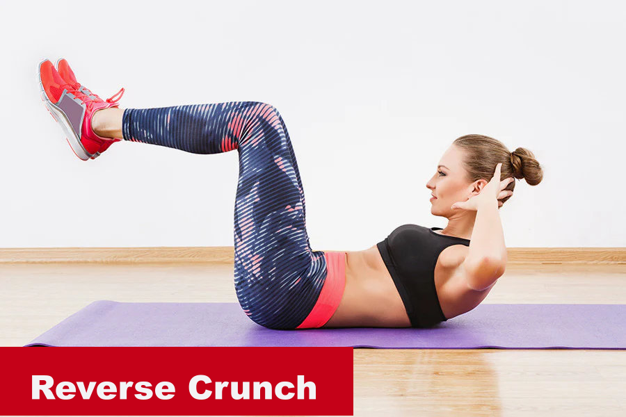 Reverse crunch Best Slim Exercise