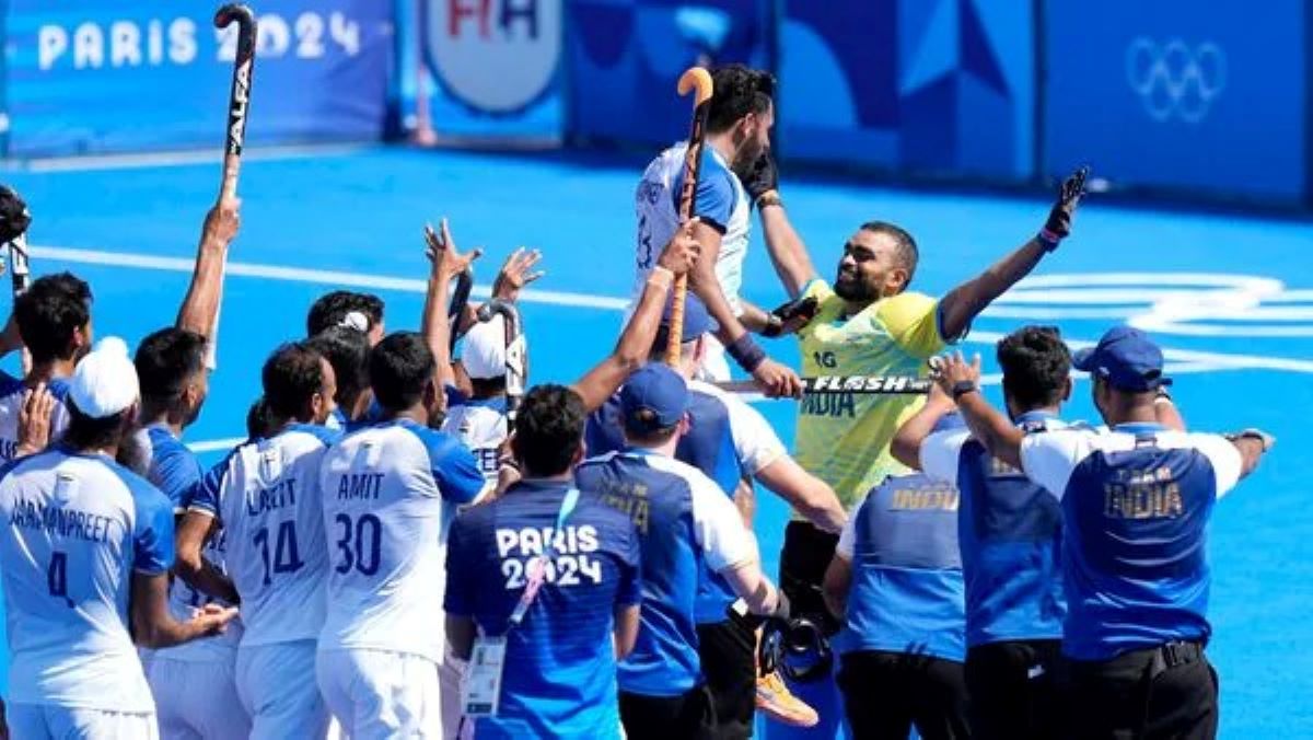 India's historic win in the bronze medal match: