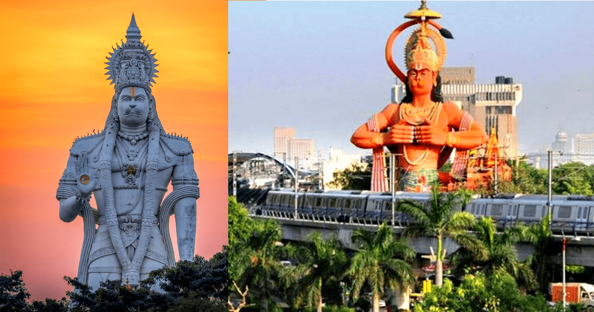 Other Hanuman statues and their comparison