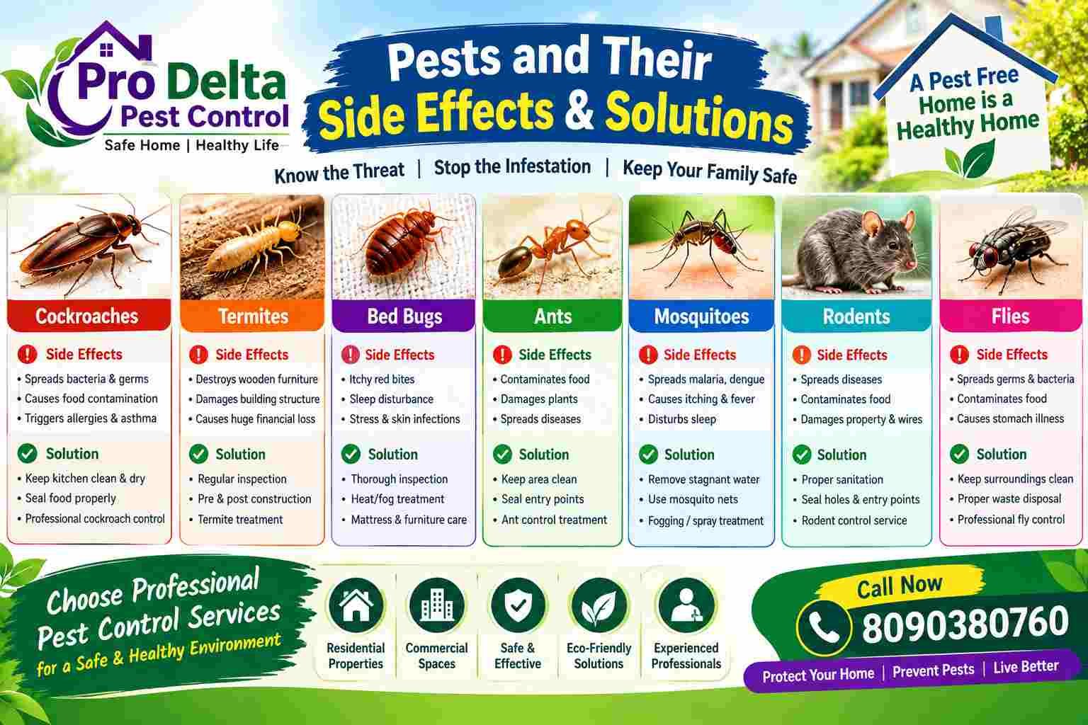 Pest Control Problems and Solutions